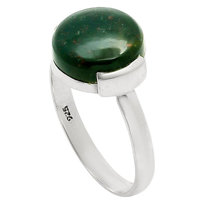 Natural Blood Stone - India Ring size-10 R-1173 SDR249538