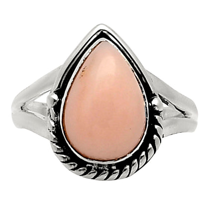 Natural Pink Opal - Australia Ring size-6 R-1153 SDR249644