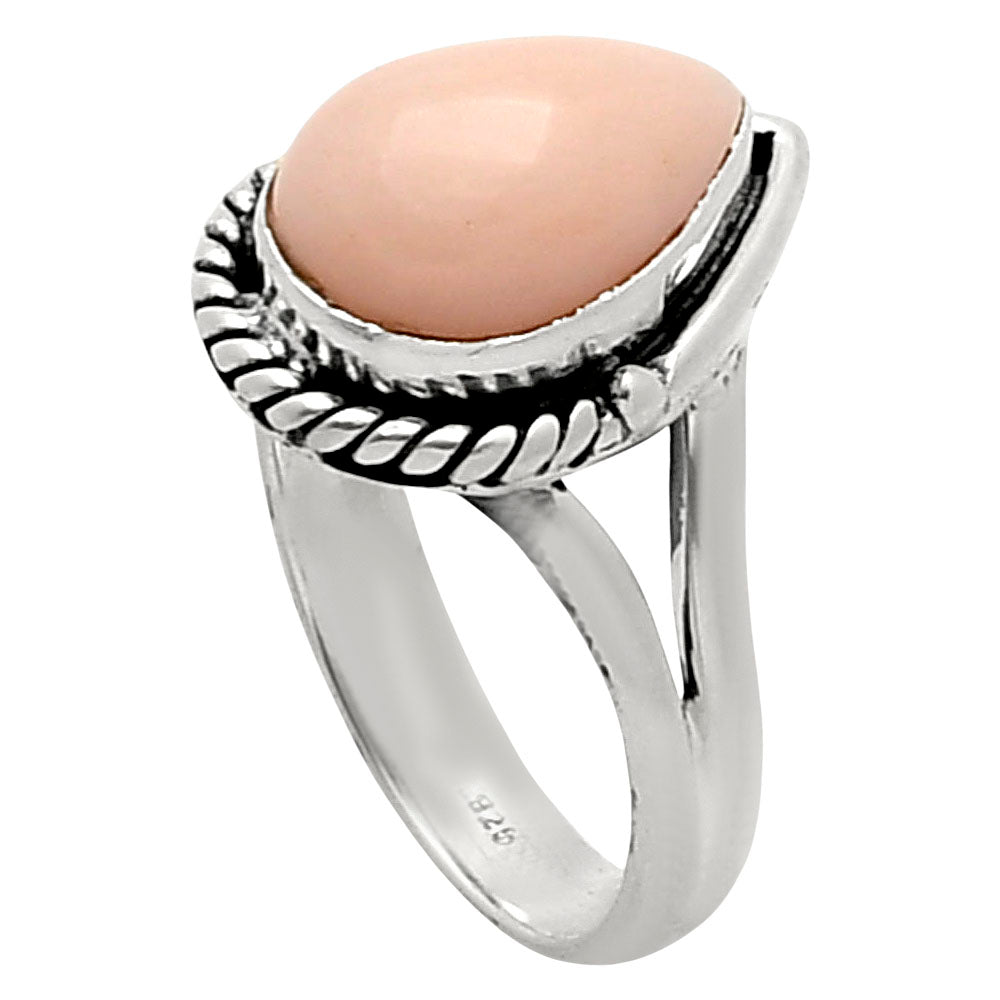 Natural Pink Opal - Australia Ring size-6 R-1153 SDR249644