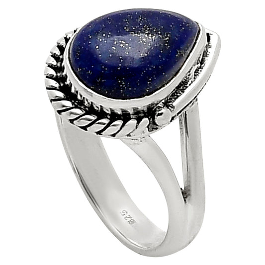 Natural Lapis Lazuli - Afghanistan Ring size-6 R-1153 SDR249659