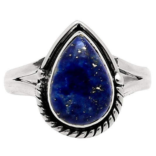 Natural Lapis Lazuli - Afghanistan Ring size-8 R-1153 SDR249660