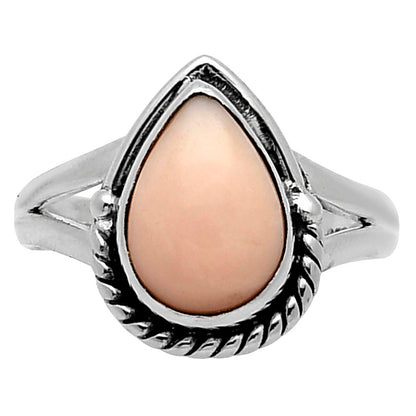 Natural Pink Opal - Australia Ring size-7 R-1153 SDR249663