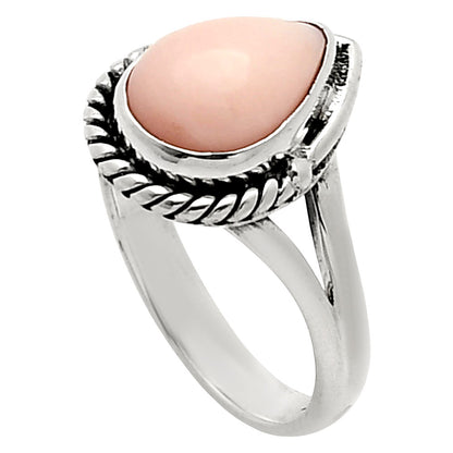 Natural Pink Opal - Australia Ring size-7 R-1153 SDR249663