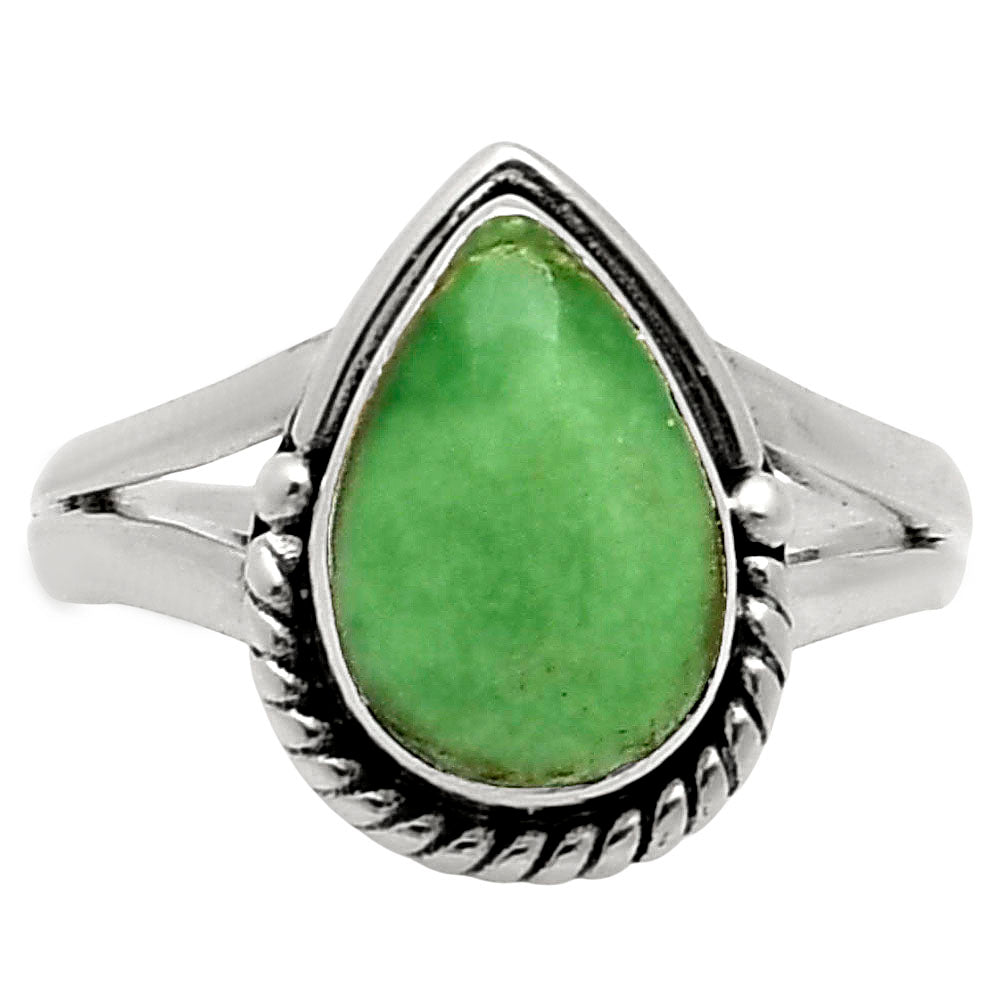 Natural Utah Variscite Ring size-7 R-1153 SDR249698