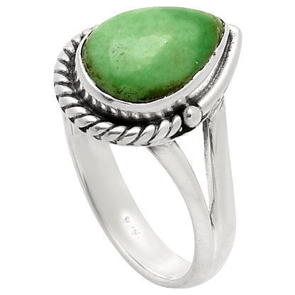 Natural Utah Variscite Ring size-7 R-1153 SDR249698