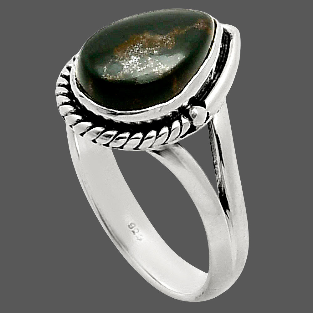Natural Blood Stone - India Ring size-7 R-1153 SDR249717