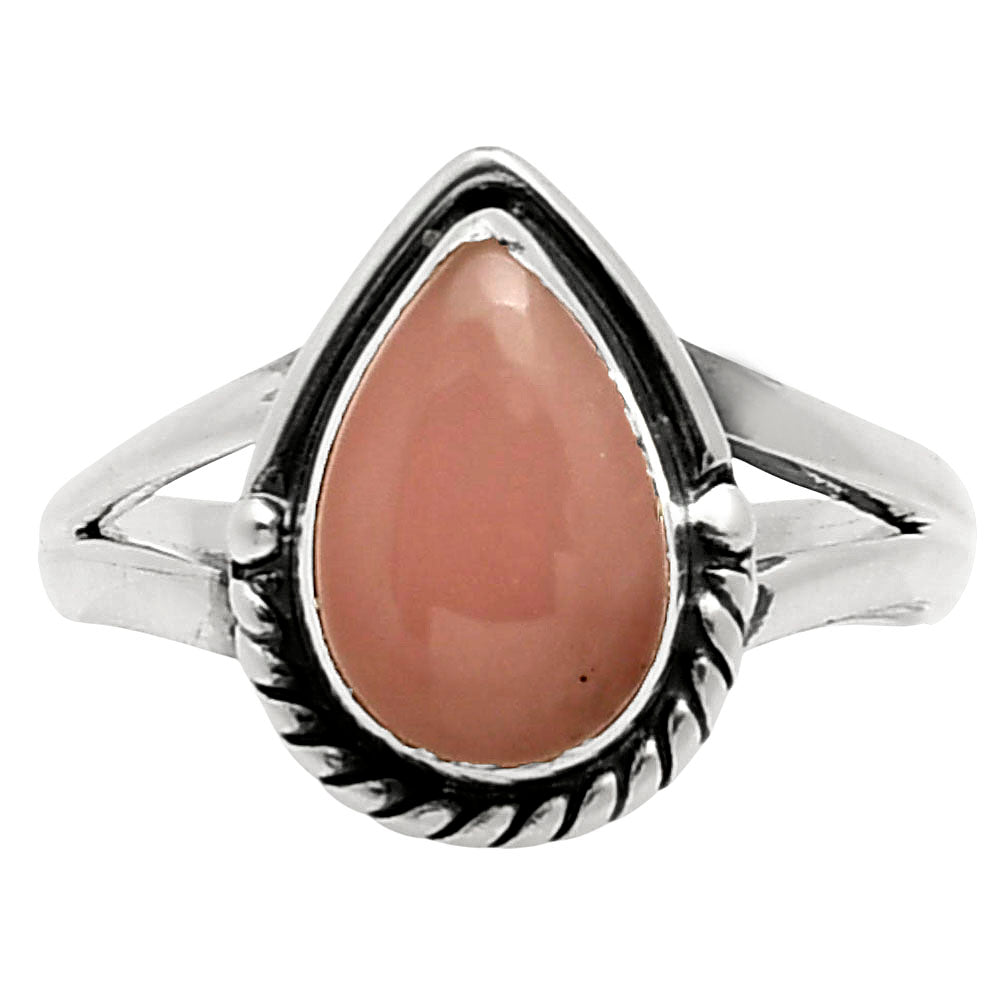 Natural Guava Quartz - Brazil Ring size-8 R-1153 SDR249721