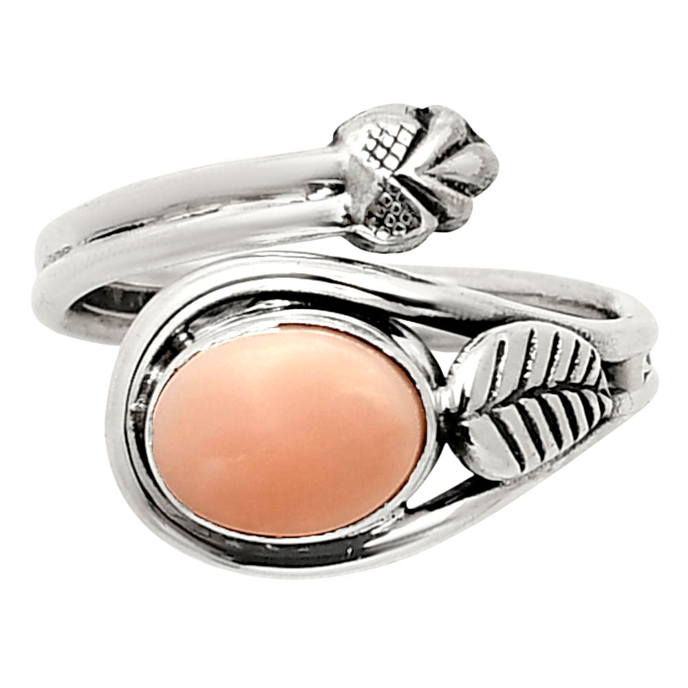 Pink Opal Ring size-6 R-1276 SDR249813