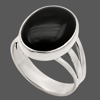 Black Onyx Ring size-8 R-1003 SDR249857