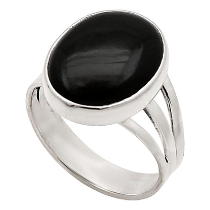 Black Onyx Ring size-8 R-1003 SDR249857