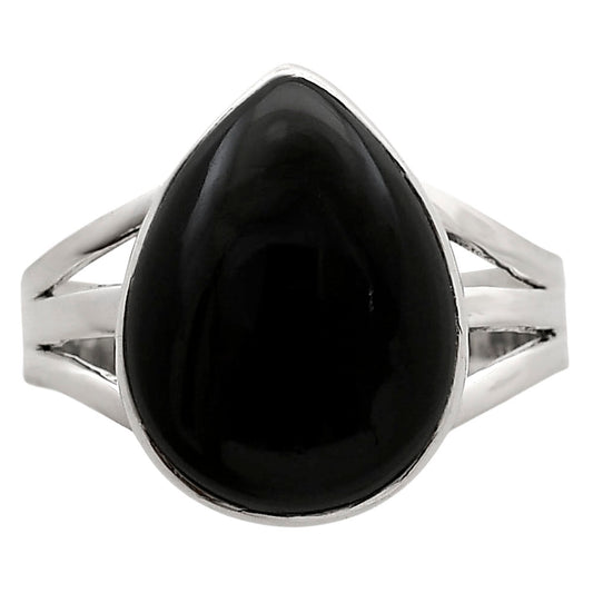 Black Onyx Ring size-7 R-1003 SDR249875