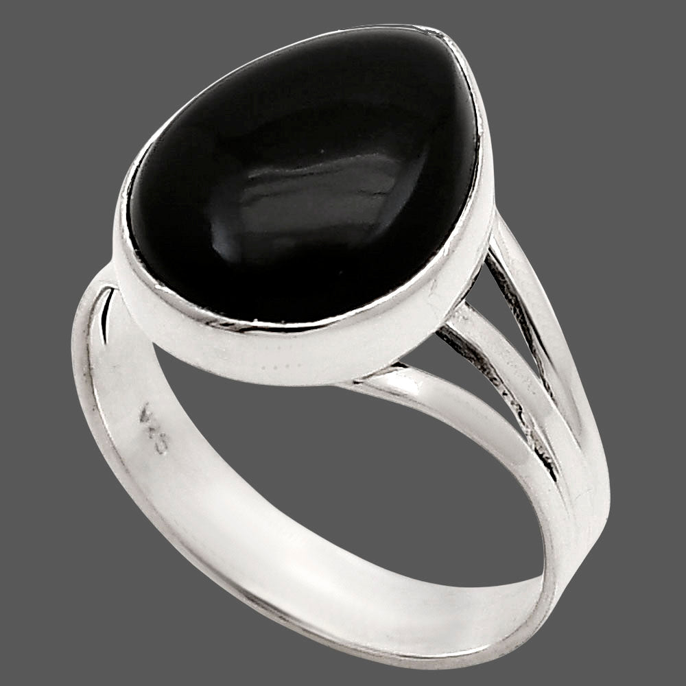 Black Onyx Ring size-7 R-1003 SDR249876