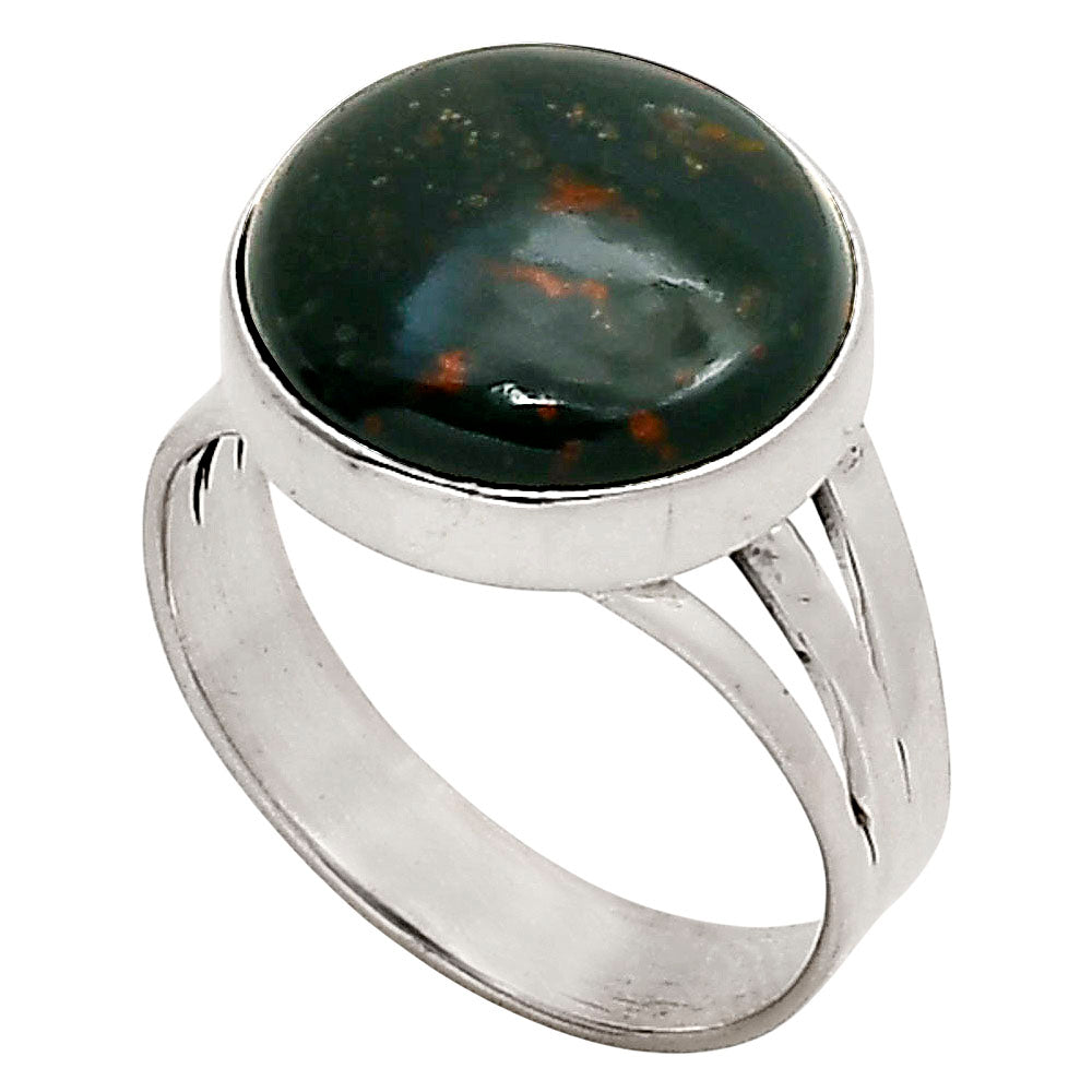 Blood Stone Ring size-8 R-1003 SDR249965