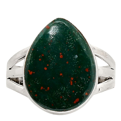 Blood Stone Ring size-8 R-1003 SDR249966