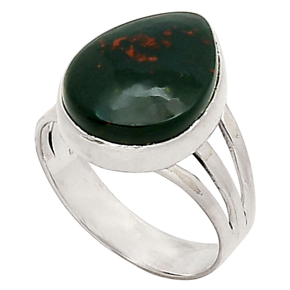 Blood Stone Ring size-8 R-1003 SDR249967