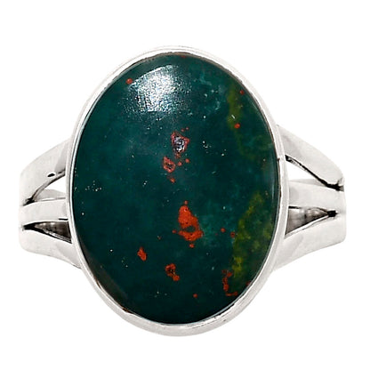 Blood Stone Ring size-8 R-1003 SDR249969