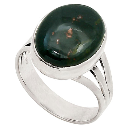 Blood Stone Ring size-8 R-1003 SDR249969