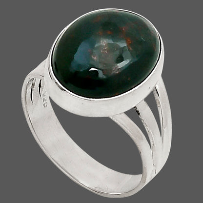 Blood Stone Ring size-8 R-1003 SDR249971