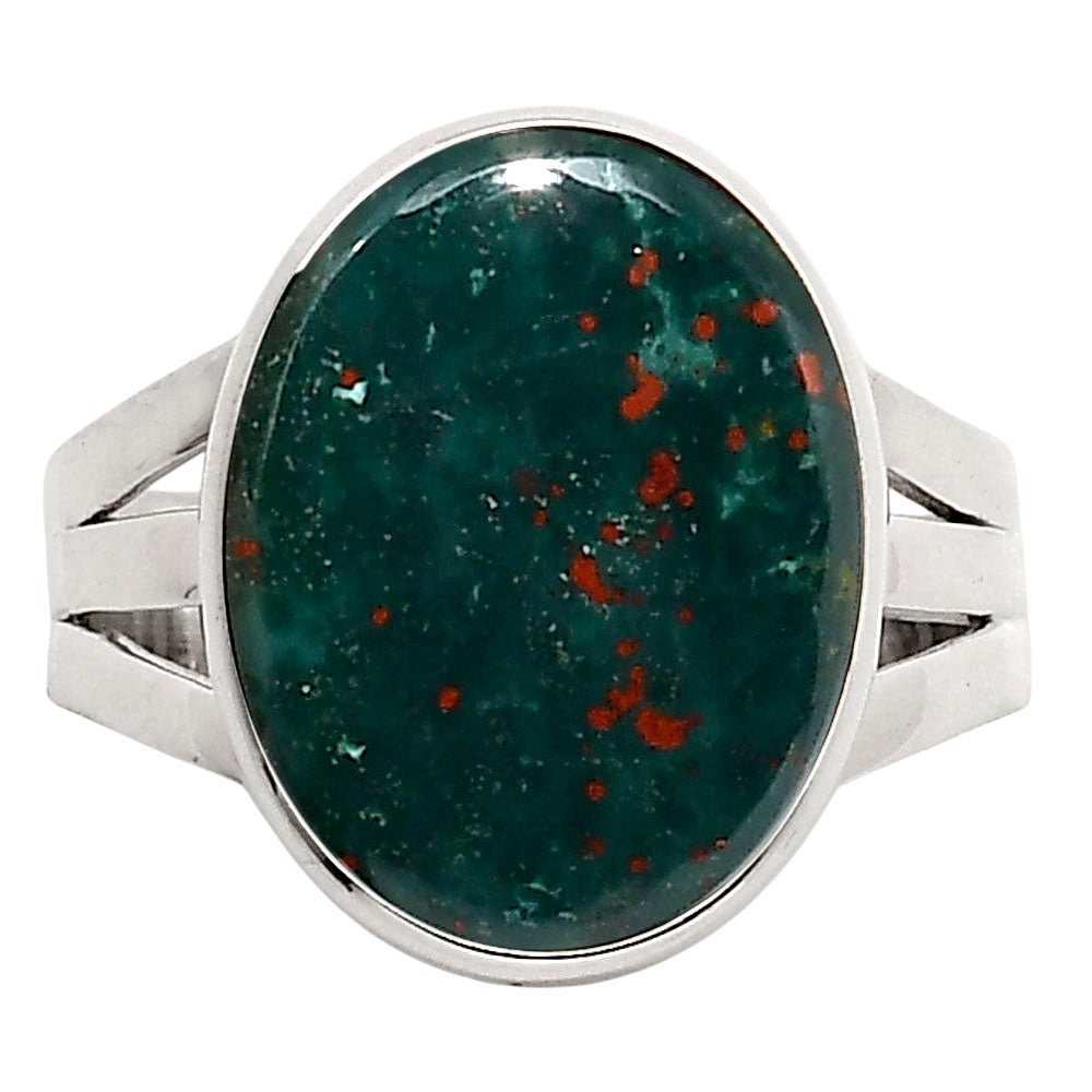 Blood Stone Ring size-8 R-1003 SDR249973