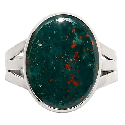 Blood Stone Ring size-8 R-1003 SDR249973