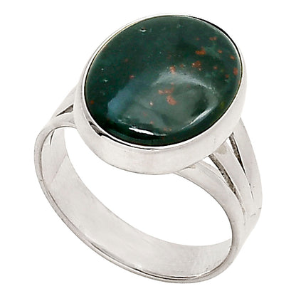 Blood Stone Ring size-8 R-1003 SDR249973