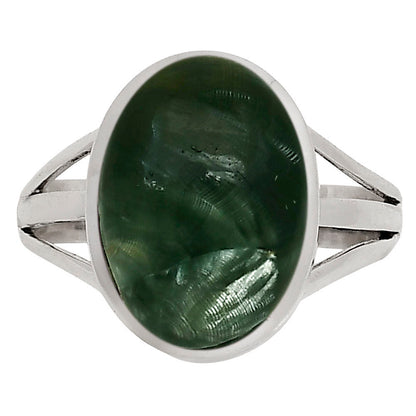 Russian Seraphinite Ring size-7 R-1006 SDR250145