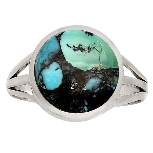 Lucky Charm Tibetan Turquoise Ring size-9 R-1006 SDR250173