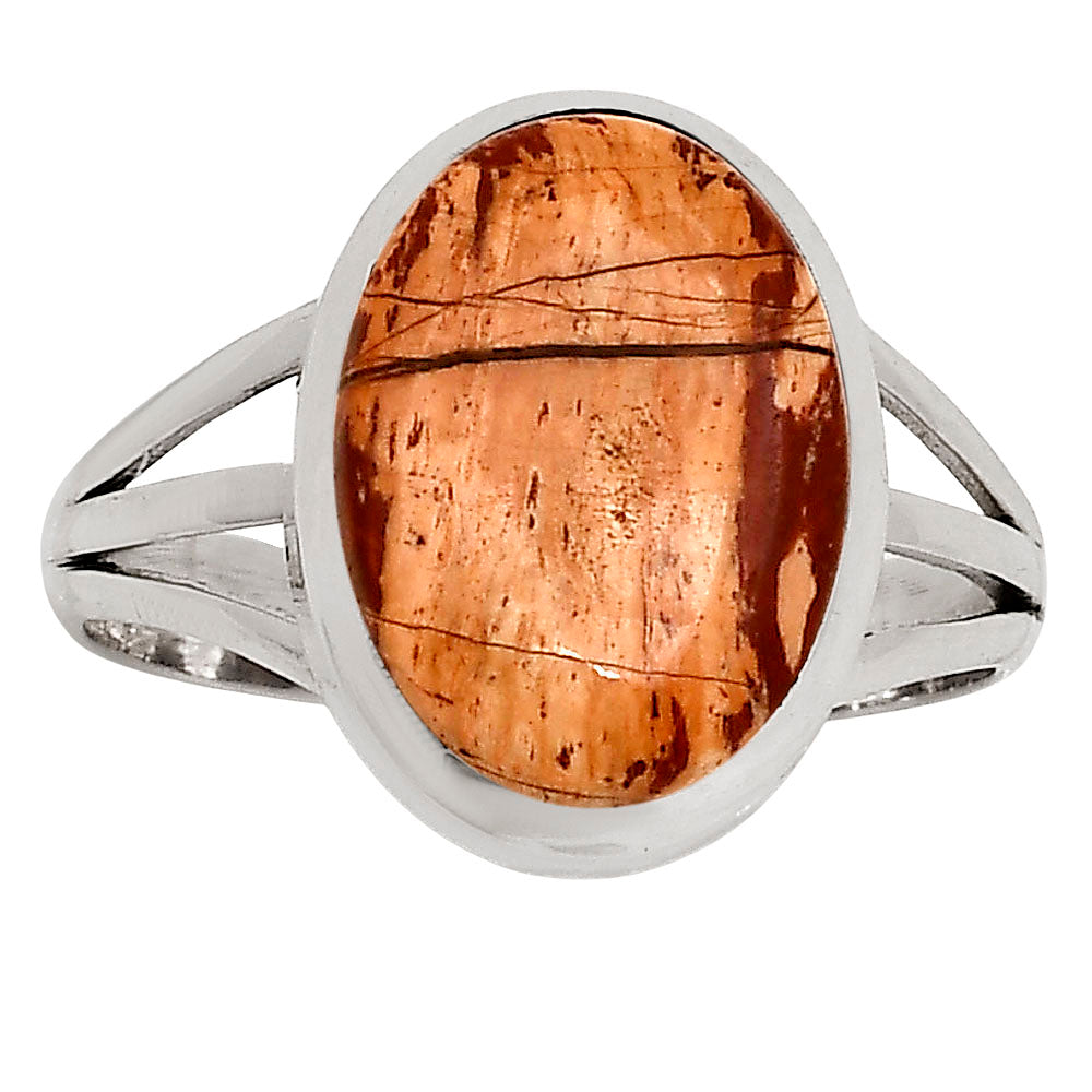 Snake Skin Jasper Ring size-9 R-1006 SDR250181