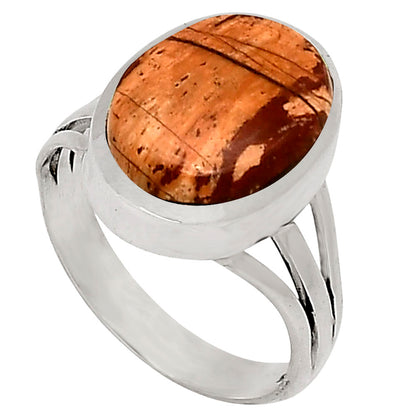 Snake Skin Jasper Ring size-9 R-1006 SDR250181