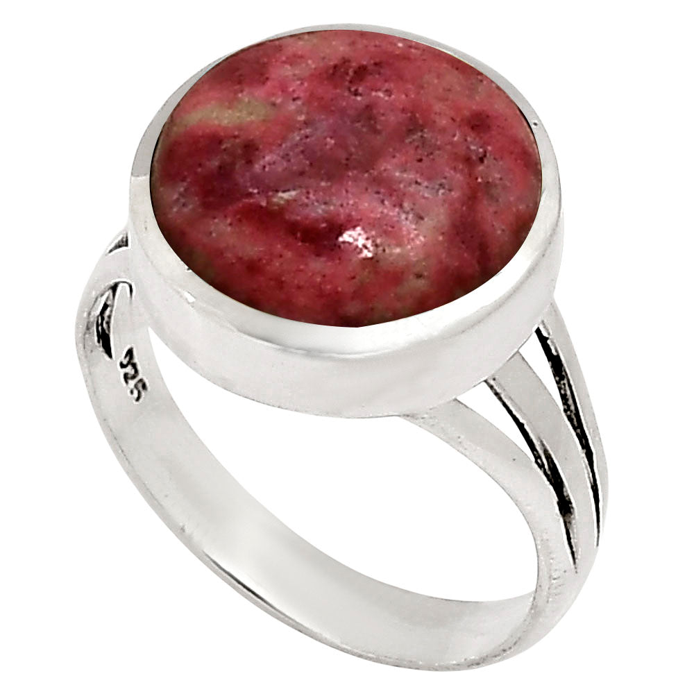 Pink Thulite Ring size-10 R-1006 SDR250193