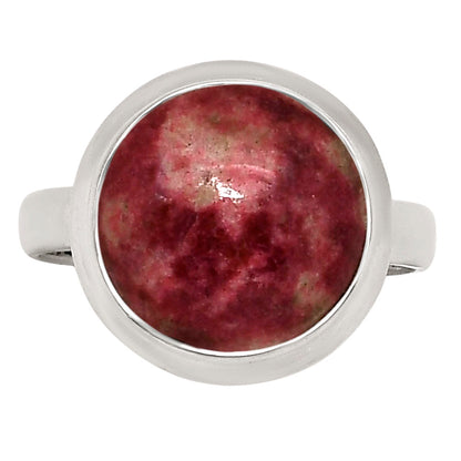 Pink Thulite Ring size-9 R-1007 SDR250362