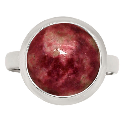 Pink Thulite Ring size-9 R-1007 SDR250362