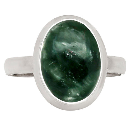 Russian Seraphinite Ring size-10 R-1007 SDR250370
