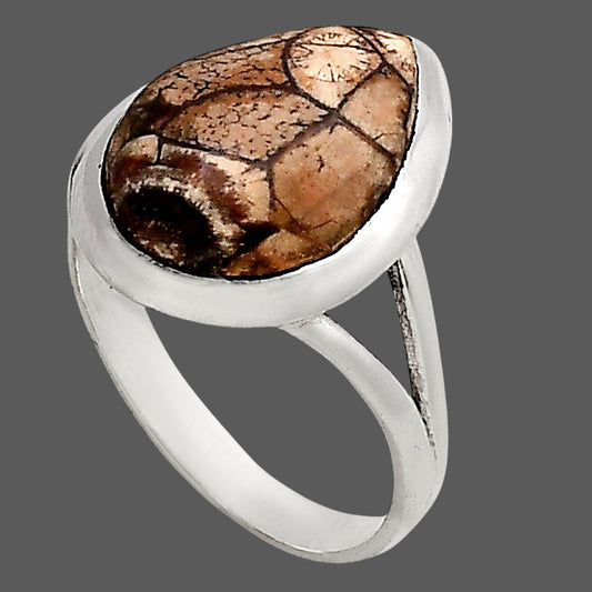 Mexican Bird Eye Ring size-8 R-1005 SDR250430