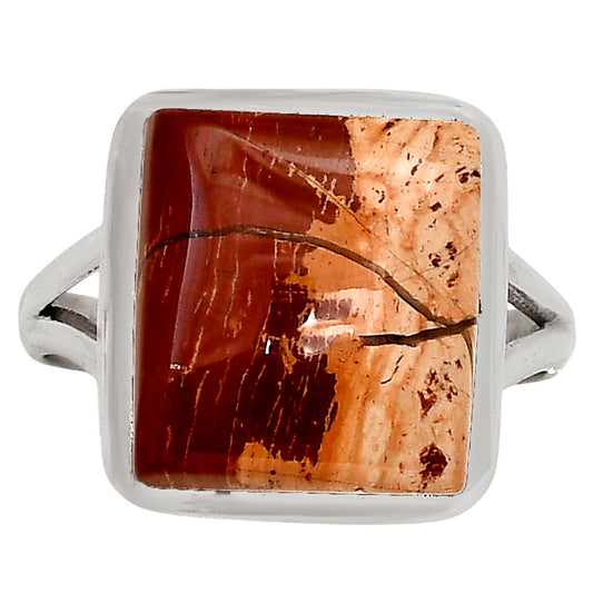 Snake Skin Jasper Ring size-9 R-1005 SDR250519