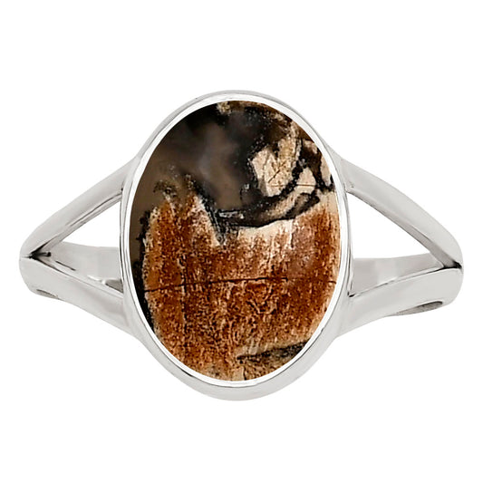 Tabu Jasper Ring size-8 R-1002 SDR250656