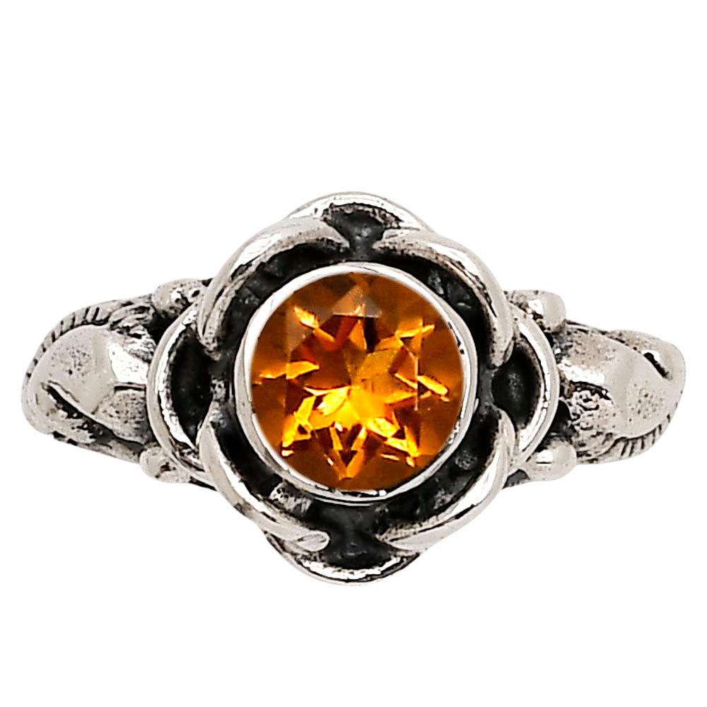 Citrine Ring size-5 R-1395 SDR250817