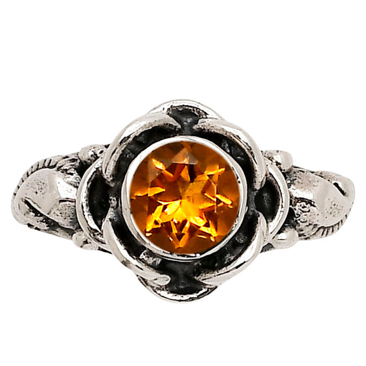 Citrine Ring size-5 R-1395 SDR250817