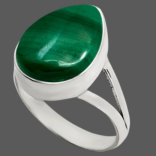 Malachite Eye Ring size-7 R-1002 SDR250871