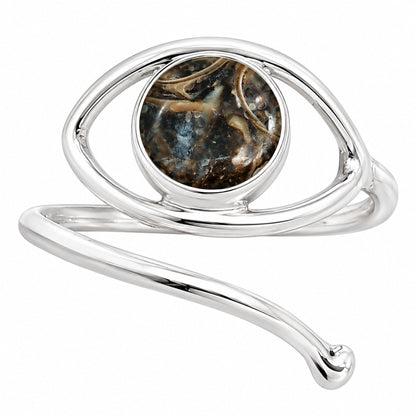 Eye Adjustable - Turtella Jasper Ring size-8 R-1254 SDR250915