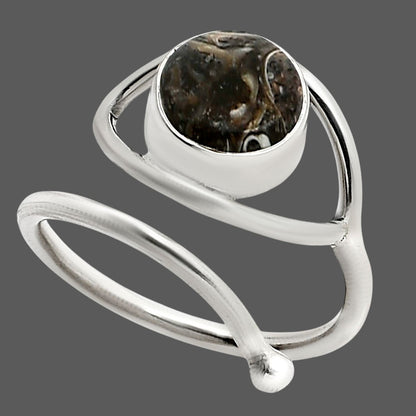 Eye Adjustable - Turtella Jasper Ring size-8 R-1254 SDR250915