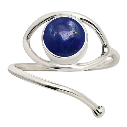 Eye Adjustable - Lapis Lazuli Ring size-7 R-1254 SDR250919