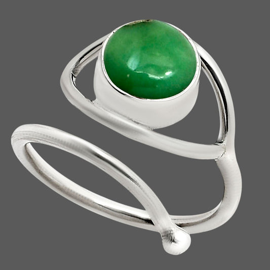 Eye Adjustable - Utah Variscite Ring size-7 R-1254 SDR250921