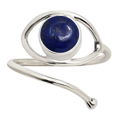 Eye Adjustable - Lapis Lazuli Ring size-9 R-1254 SDR250942