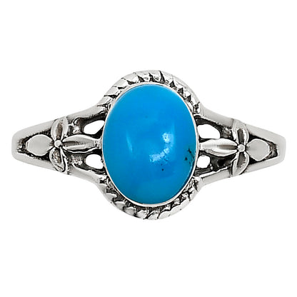 Sleeping Beauty Turquoise Ring size-5 R-1300 SDR250985