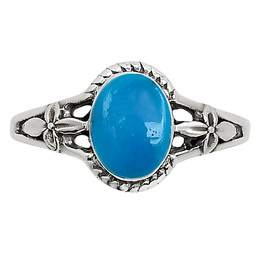 Sleeping Beauty Turquoise Ring size-8 R-1300 SDR250997