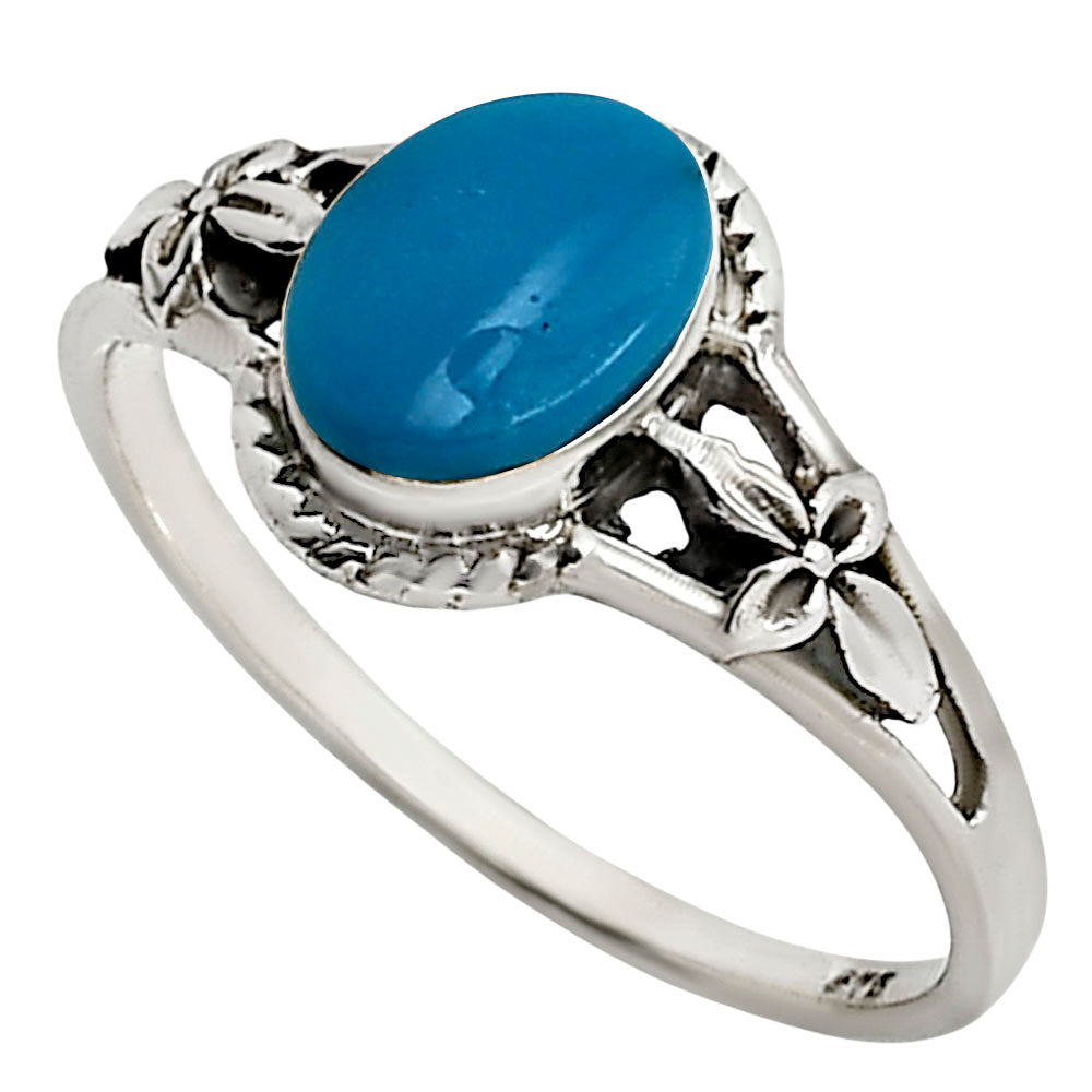 Sleeping Beauty Turquoise Ring size-8 R-1300 SDR250997