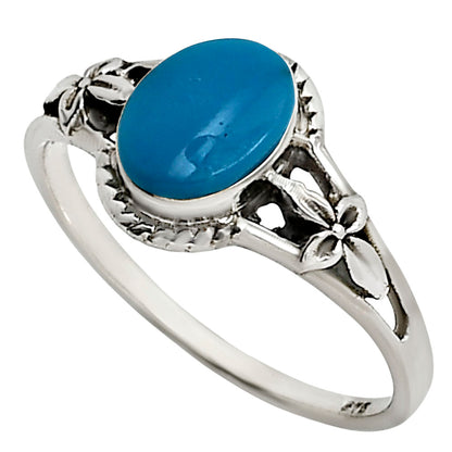 Sleeping Beauty Turquoise Ring size-8 R-1300 SDR250997