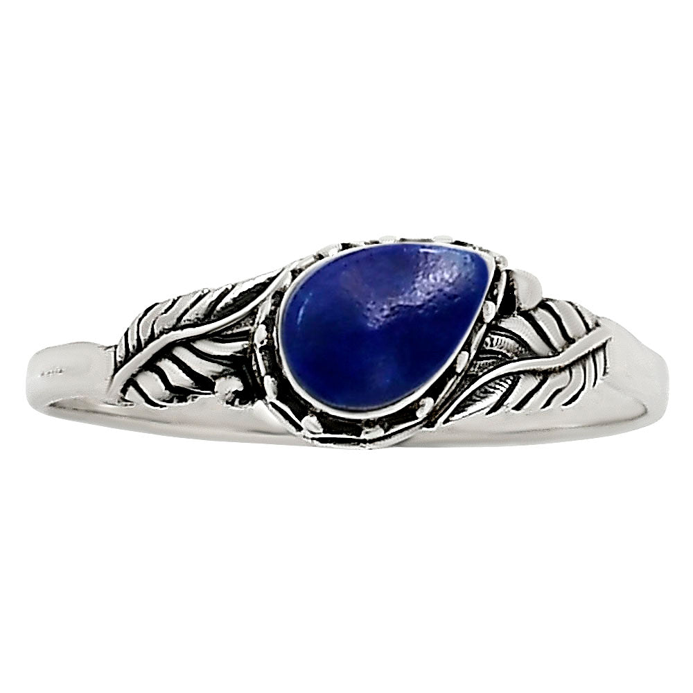 Lapis Lazuli Ring size-5 R-1404 SDR251139