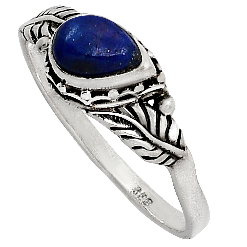 Lapis Lazuli Ring size-6 R-1404 SDR251145